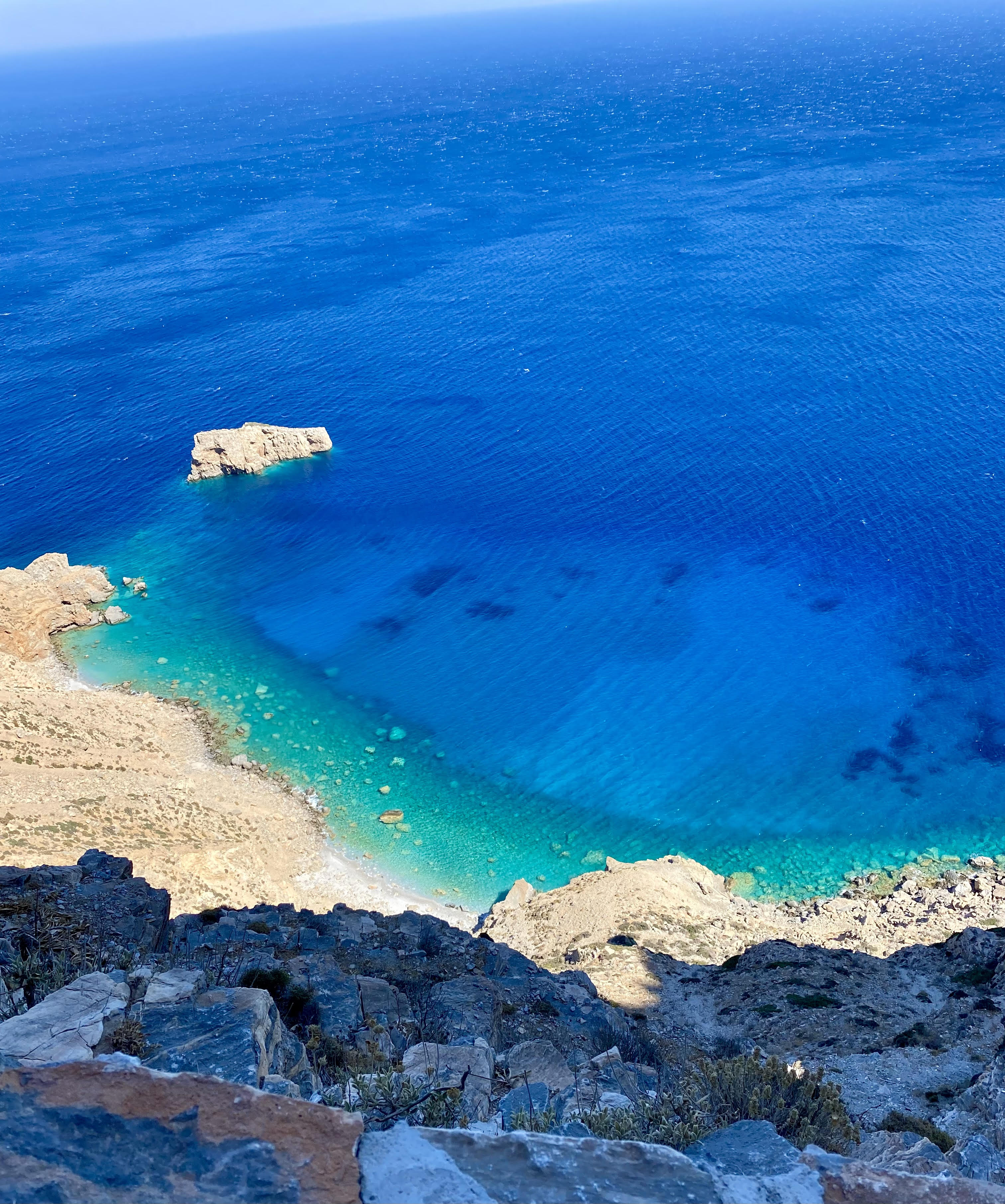 Beautiful ocean view from Ikaria